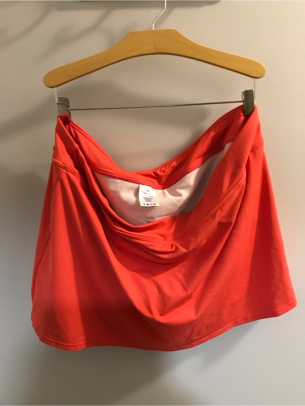 Lands' End Orange Swim Skirt